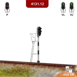 Semaforo Fine Scale de 2 luces verde/rojo 4131.12 MAFEN Escala N
