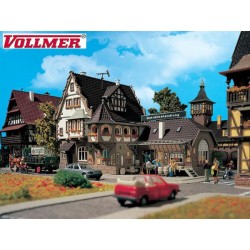 Edificio con bodega 43697 Vollmer Escala H0