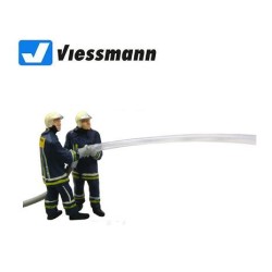 Bomberos con imitacion de movimiento del agua creado con luz 1542 VIESSMANN Escala H0