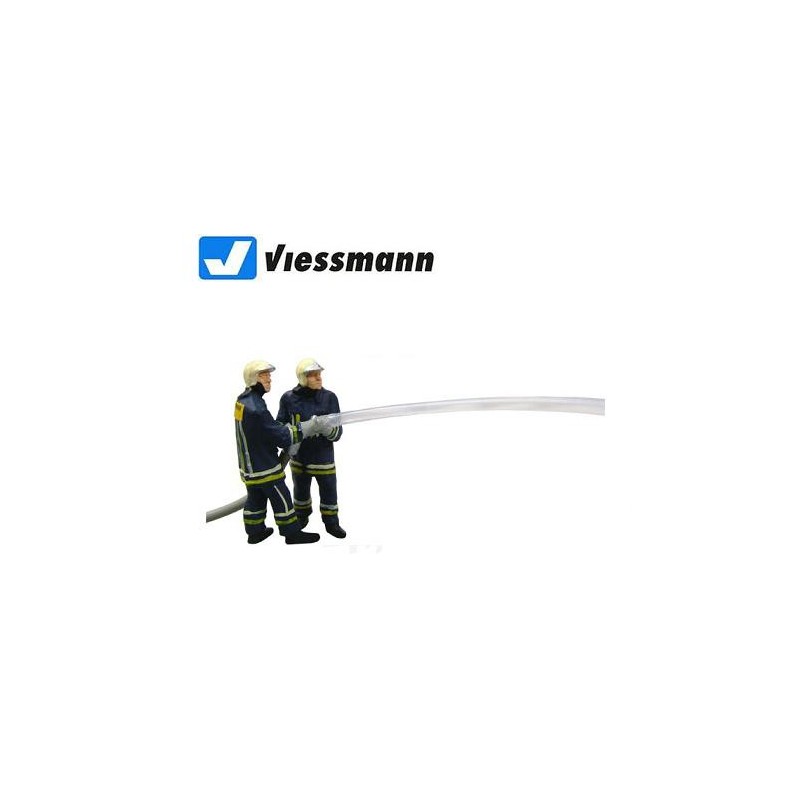 Bomberos con imitacion de movimiento del agua creado con luz 1542 VIESSMANN Escala H0