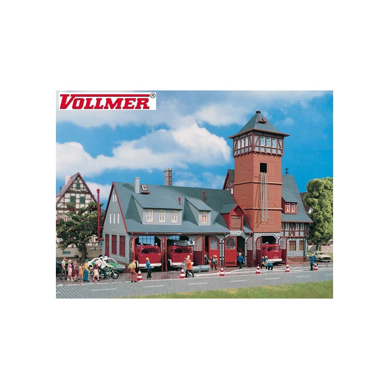 Estación de bomberos 43767 Vollmer Escala H0
