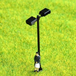 Farola de SMD LEDs con dos focos 5,5 cm LD048 MDT