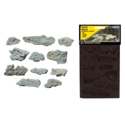 Molde para hacer rocas de yeso C1231 Woodland Scenic
