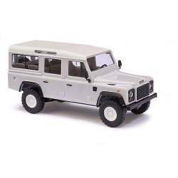 Land Rover Defender color blanco 50300 Busch Escala H0