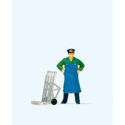 Portador equipaje 28125 PREISER Escala H0