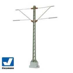 Poste de catenaria central 4112 Viessmann Escala H0