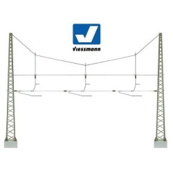 Conexion transversal para 3 vias 4162 Viessmann Escala H0