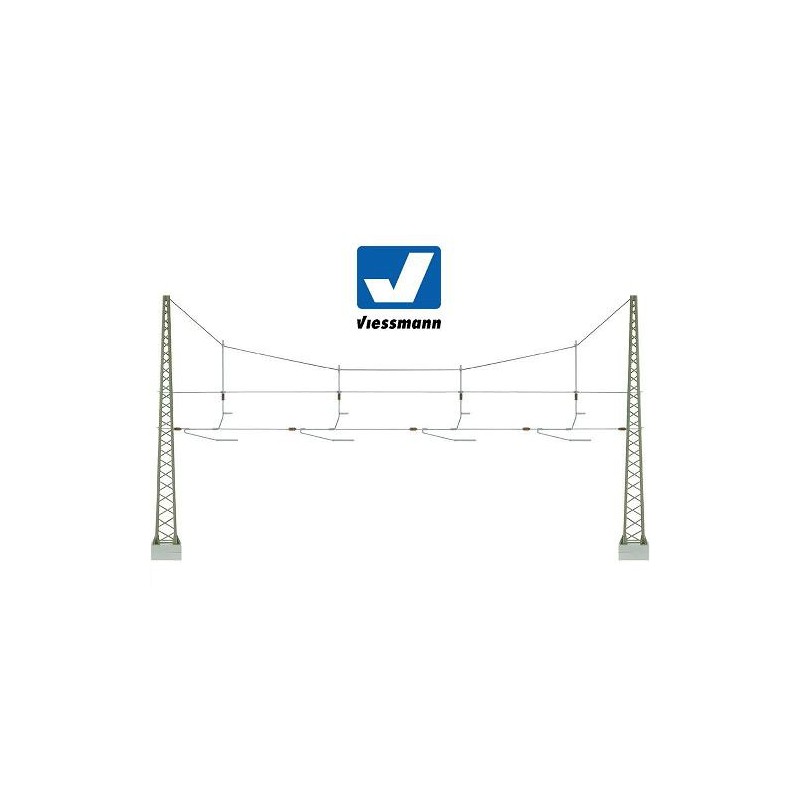 Conexion transversal para 4 vias 4163 Viessmann Escala H0