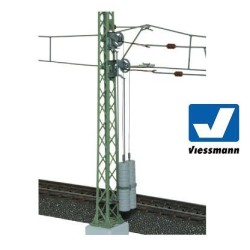 Elemento tensor de rueda con poste y brazo de soporte 4164 Viessmann Escala H0