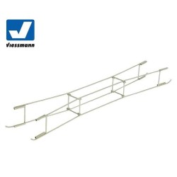 Tramo de catenaria para desvio doble 137,0mm 4146 Viessmann Escala H0