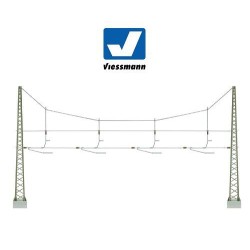 Postes con conexion transversal para 4 vias 4363 Viessmann Escala N
