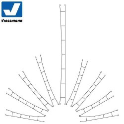 Tramo de catenaria 222mm (3 unidades) 4331 Viessmann Escala N