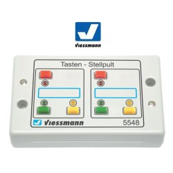 Pupitre 3 aspectos con luz para 2 semaforos 5548 Viessmann