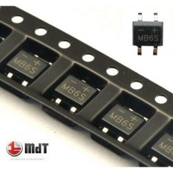 Puente rectificador mini para LED o SMD MR11 MDT Models