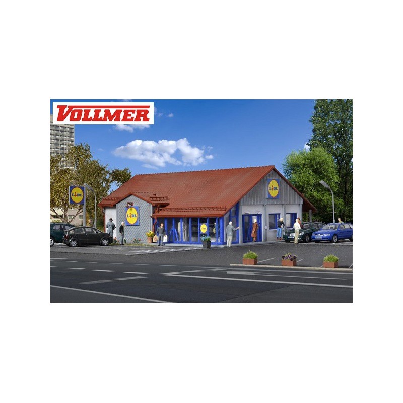 Supermercado LIDL 43662 Vollmer Escala H0