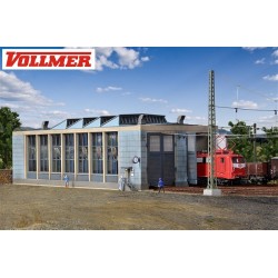 Alojamiento para 2 locomotoras 45765 Vollmer Escala H0