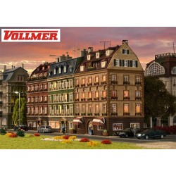 Set de 3 bloques de edificios 43780 Vollmer Escala H0