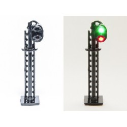 Semáforo 2 aspectos LED ZM02 MDT Models Escala N