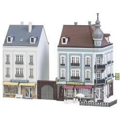 Set 2 edificios "Beethovenst" con panaderia y galeria 232386 Faller Escala N