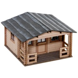 Cabaña de madera, Laser-Cut 14361 NOCH Escala H0