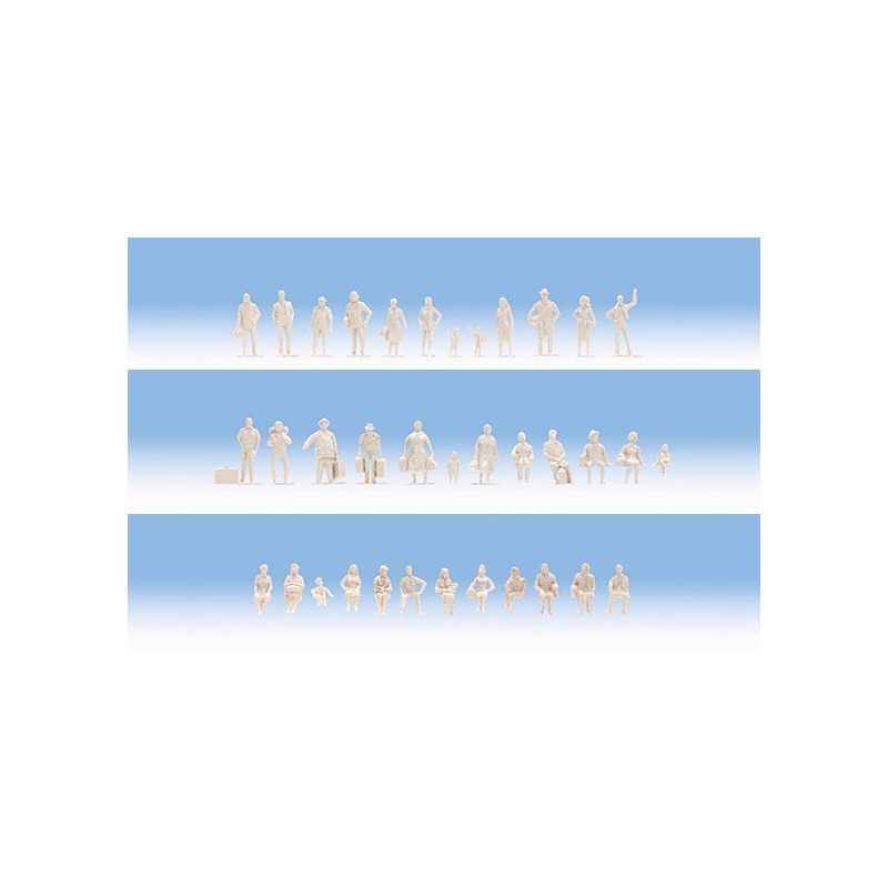 72 figuras para pintar 14985 NOCH Escala H0