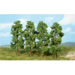 4 árboles de hoja caduca de 11 cm 1976 HEKI