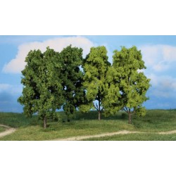 4 árboles de hoja caduca de 18 cm 1994 HEKI