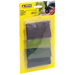 Follaje de hojas con 4 tonos de verdes diferentes 07167 NOCH