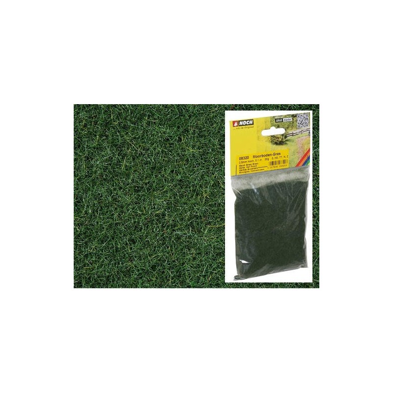 Césped verde pantano de 2.5mm 20 gr. 08320 Noch