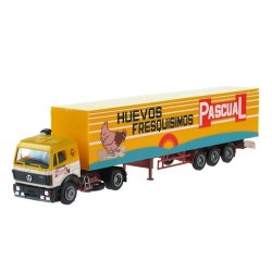 Camion MB Huevos Pascual 51145 AWM Escala H0