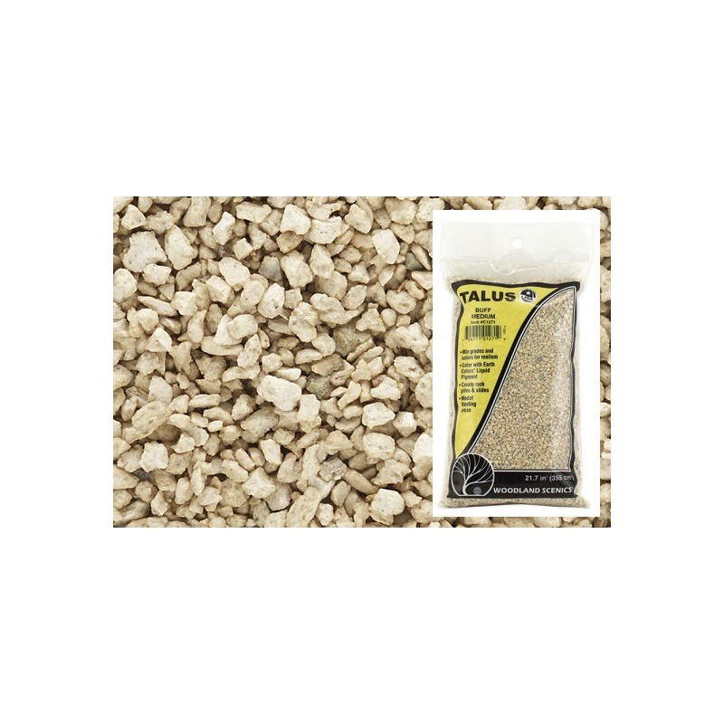 Piedra media TALUS color beige C1271 Woodland Scenic