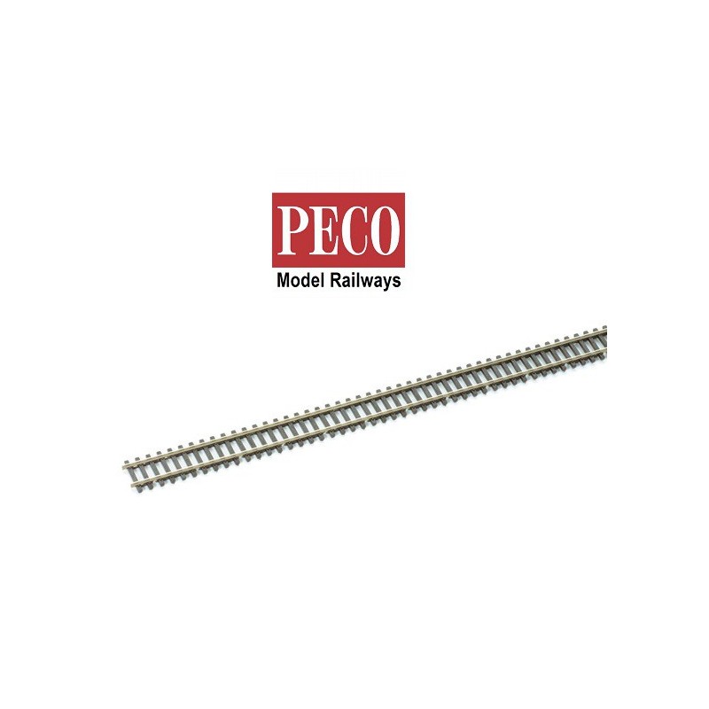 Via flexible traviesa de madera 914mm codigo 55 SL300F PECO Escala N