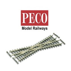 Cruce 20º 103,7mm Electrofrog codigo 55 SLE393F PECO Escala N