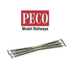 Cruce largo 10º 154mm Electrofrog codigo 55 SLE394F PECO Escala N