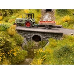 Set de 2 alcantarillas en forma de tubo   2 paredes de piedra 58294 NOCH Escala H0