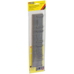 Muralla de piedra con arcadas extra larga 39,6 x 7,4 cm 34859 NOCH Escala N