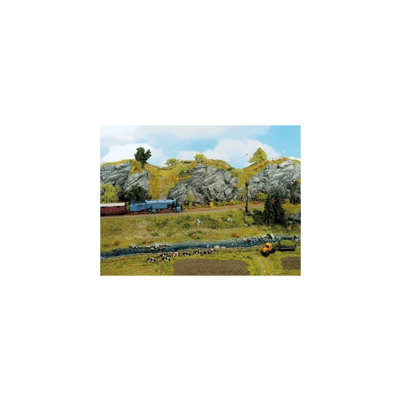 Pared de Roca "de Piedra Caliza" 32 x 18 cm 58490 NOCH