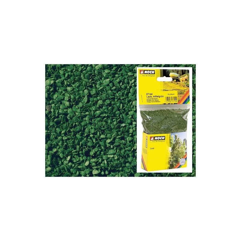 Follaje hojarasca verde medio, 50 gr. 07144 Noch