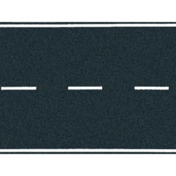 Carretera nacional recta, 1 metro, 6,6 cm 60706 NOCH Escala H0