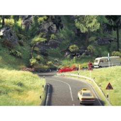 Carretera nacional recta, 1 metro, 6,6 cm 60706 NOCH Escala H0