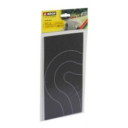 Carretera nacional curva, 2 unidades, 6,6 cm 60707 NOCH Escala H0