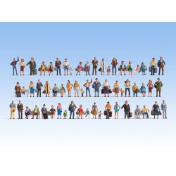 Megaset economico, 60 figuras 16070 NOCH Escala H0