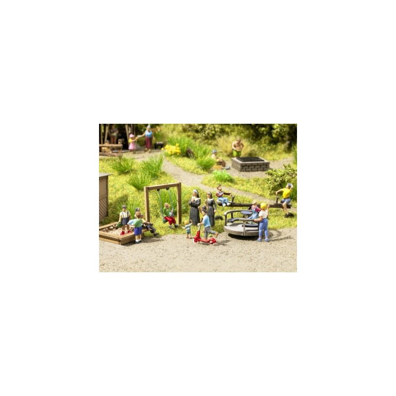 Juegos para parque infantil, Laser-Cut 14368 NOCH Escala H0