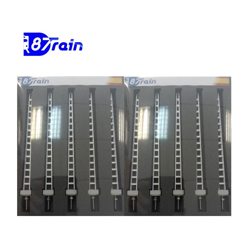 Set 2 postes Z6 para porticos RENFE 224.07 87TRAIN Escala H0