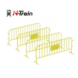 6 Vallas de obra amarillas 212.17 N-TRAIN Escala N