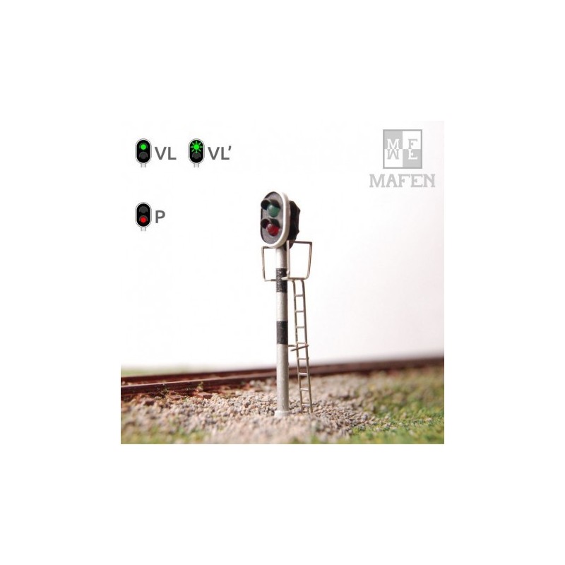 Semaforo 2 aspectos 4131.02 MAFEN Escala N (1:160)
