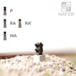 Semaforo RENFE mono fine scale rojo/blanco 4141.02 MAFEN Escala N