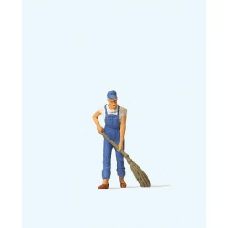 Barrendero 28097 PREISER Escala H0