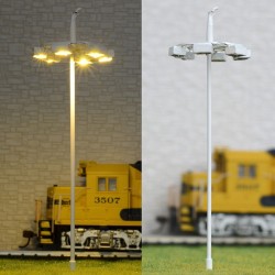 Farola de plaza 6 focos LED 12 cm LHM17 MDT Models