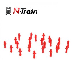 Set 24 bocas de riego e incendio 212.63 N-TRAIN Escala N